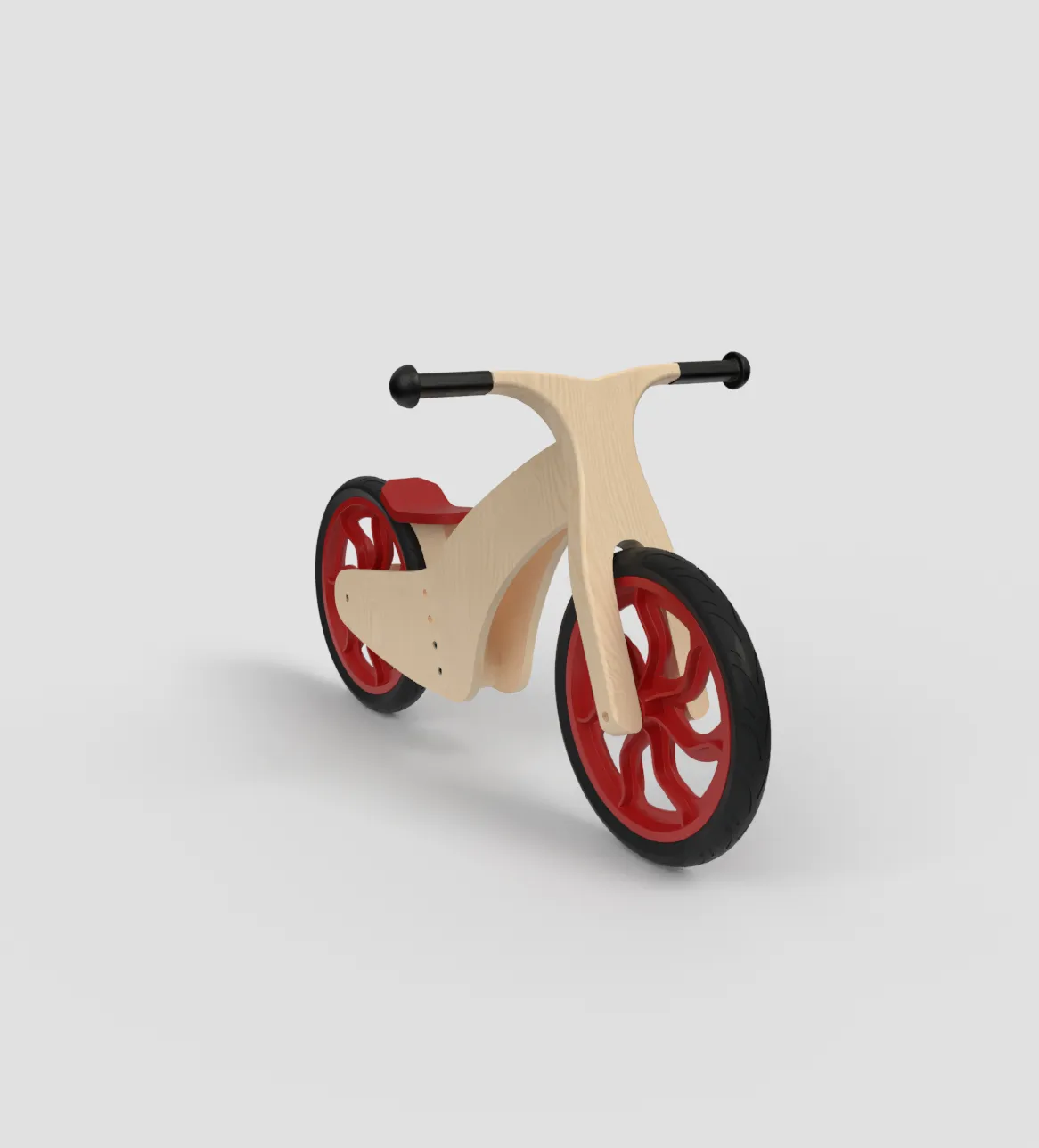 Balance Bike render one