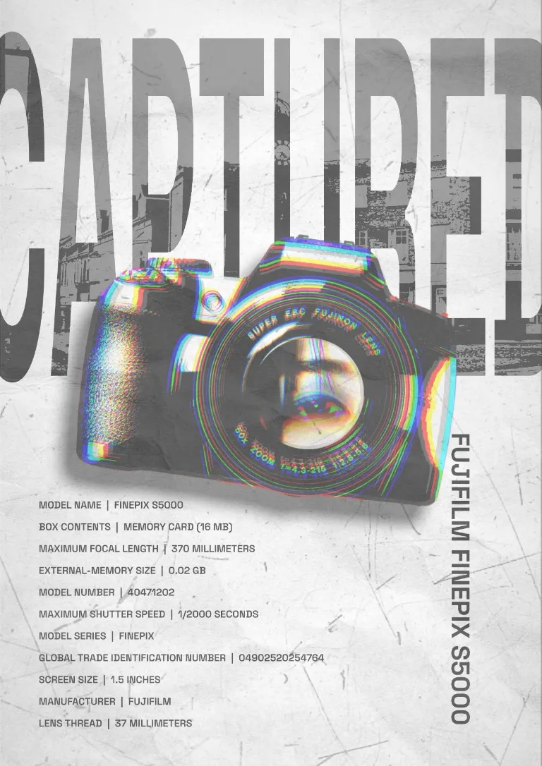 Captured poster for the Fujifilm FinePix S5000 camera