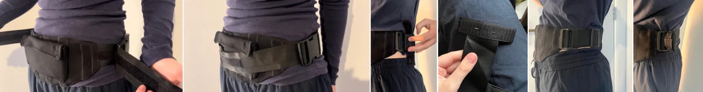 RunIt running belt real product photo